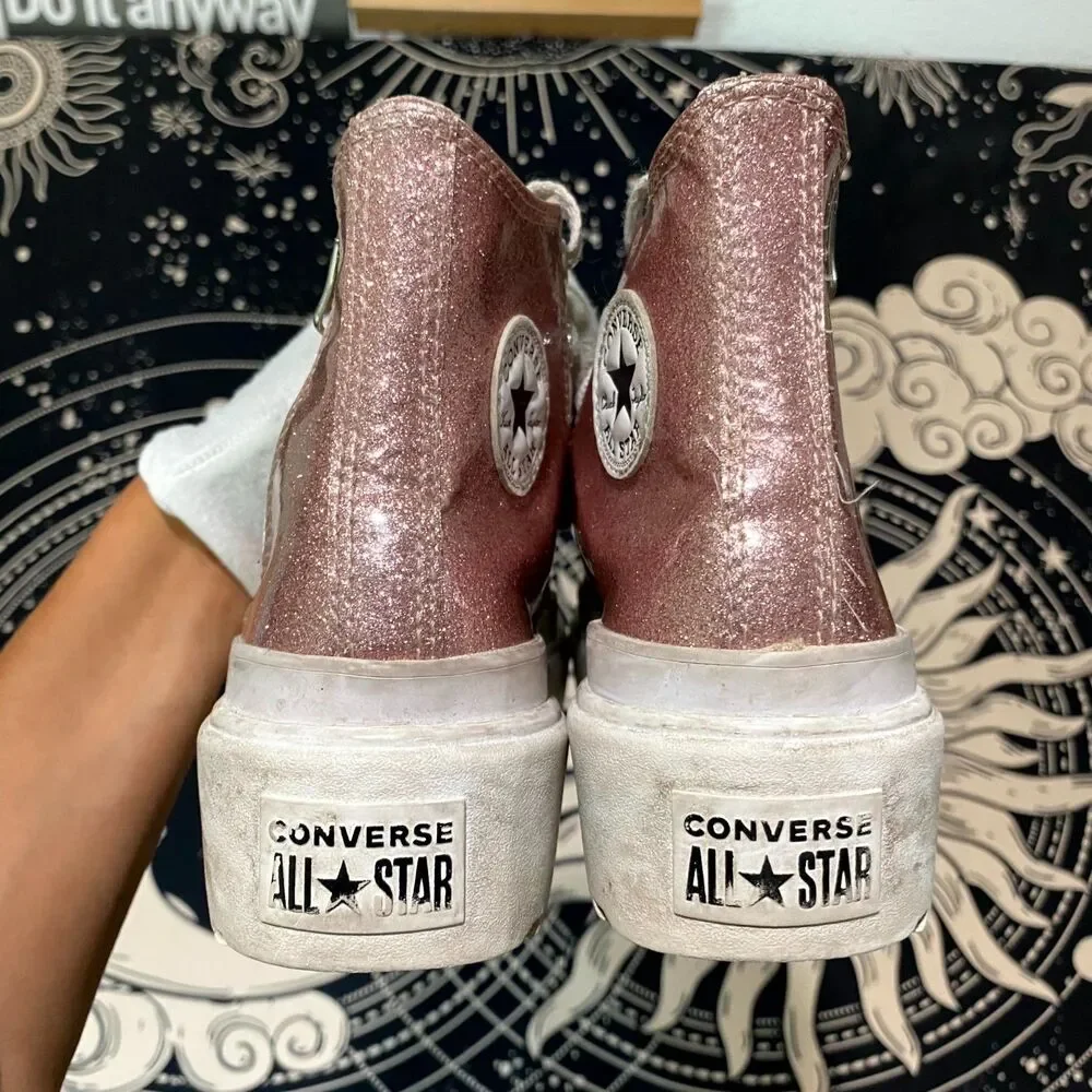 Converse Chuck Taylor All Star A08418C Athletic Sneaker Girls 5.5 Pink Synthetic